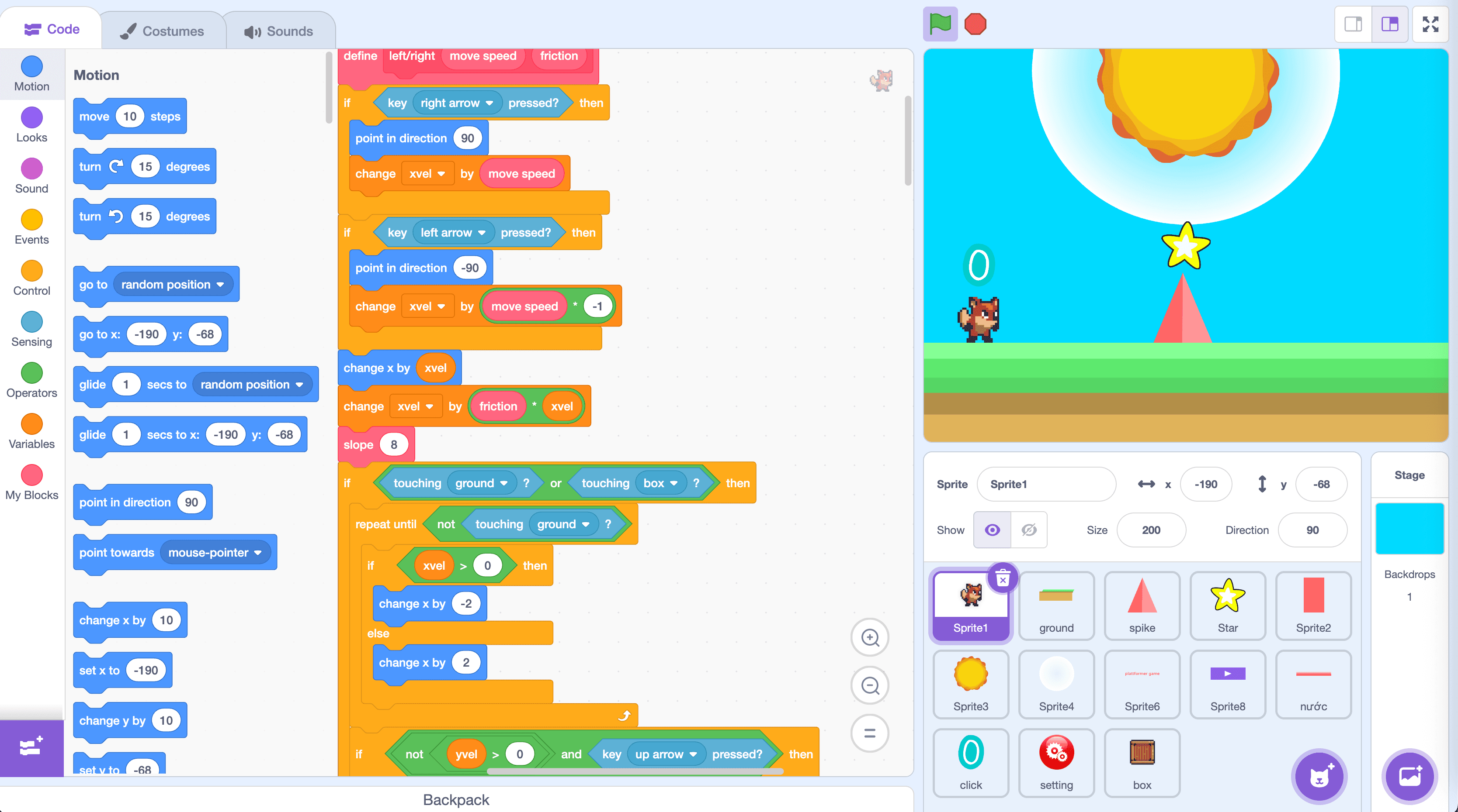 Hay các thể loại game khác như Platformer