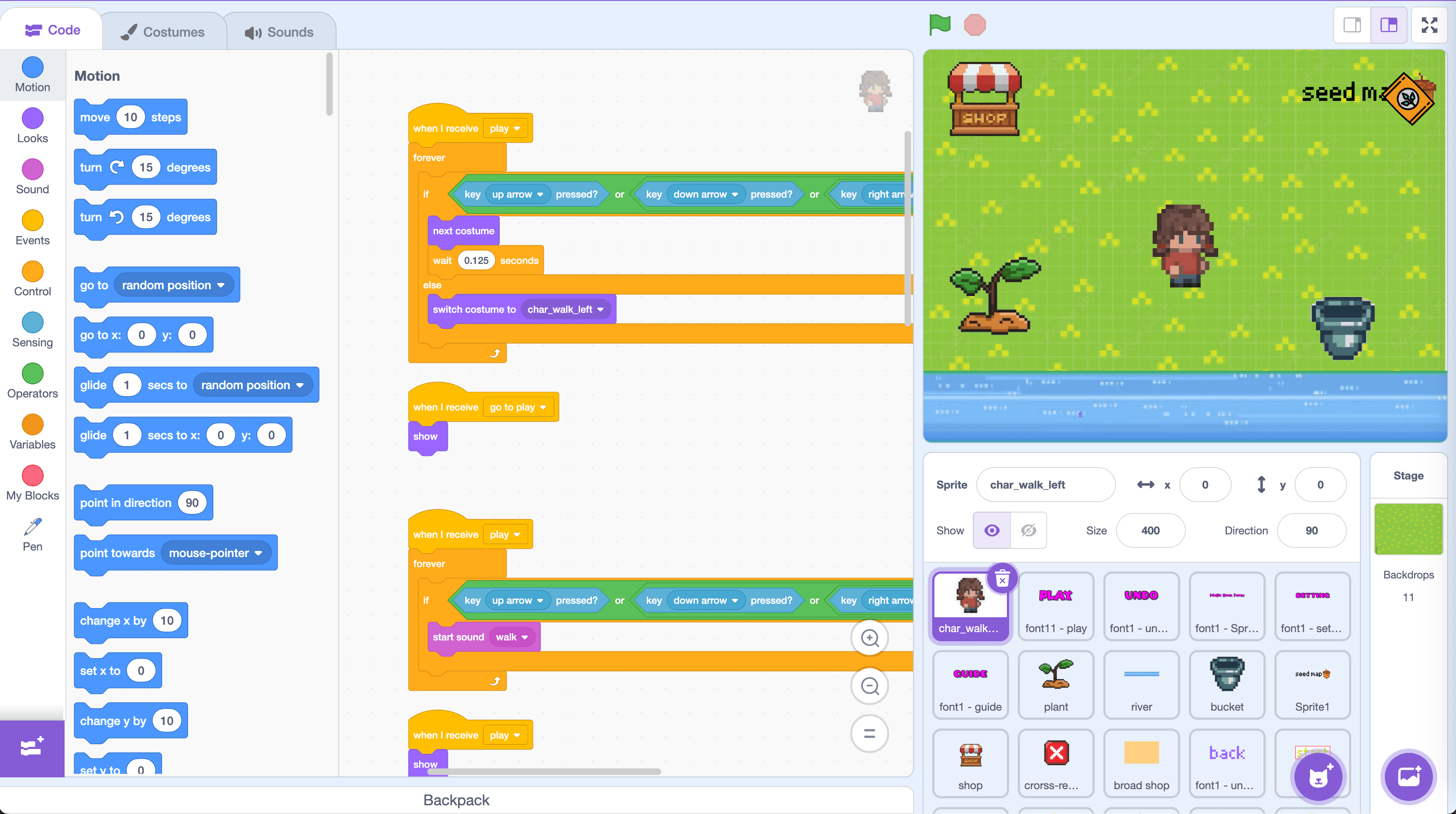 Game đua xe đơn giản — sản phẩm học sinh Scratch